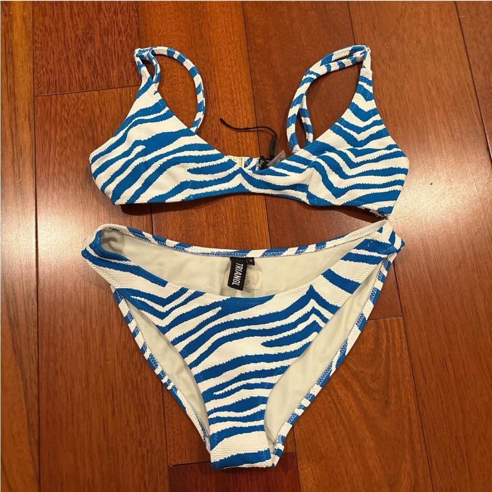 Triangl zebra bikini
